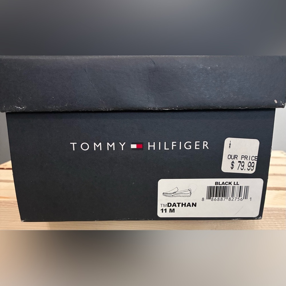 Tommy Hilfiger - Men's Black Loafers - Picture 2 of 3